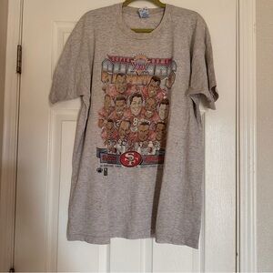 Vintage Super Bowl XXIX Champions Gray T-Shirt